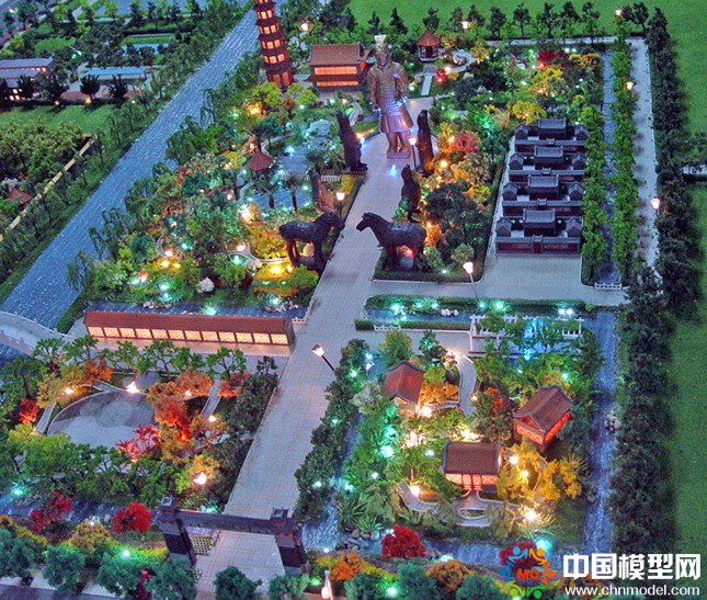 古建筑模型，古建沙盤模型