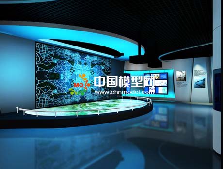 電子沙盤廣泛應(yīng)用與多類別的科技展示廳，效果突出