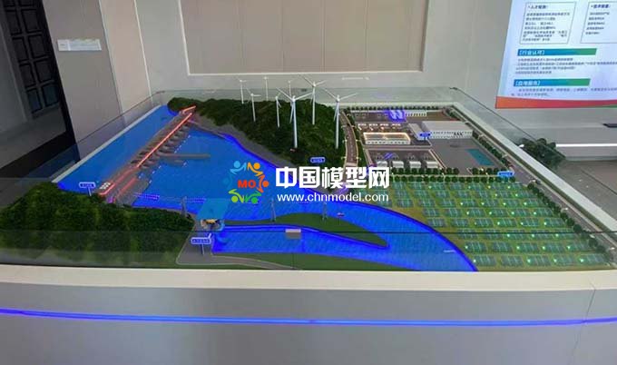 電力材料應(yīng)用場景沙盤模型