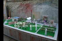 瀏陽中科發(fā)電、輸變電、供用電綜合展示模型