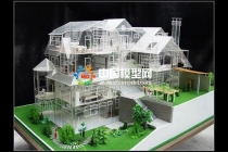 建筑模型工藝復雜，根據(jù)不同用途選定方案