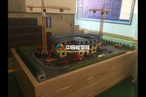 建筑施工場(chǎng)景沙盤模型